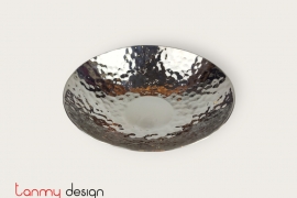 Round stainless steel bowl 15cm